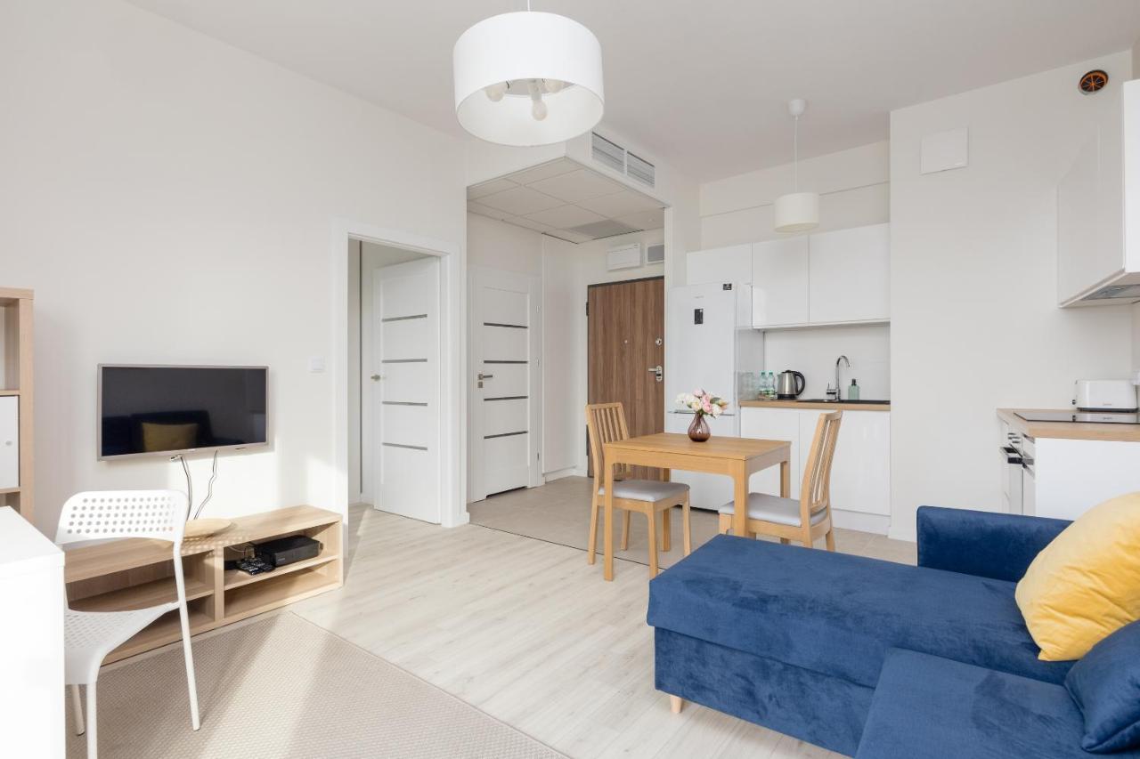 Wola Chic Blue Apartment Varsovia Exterior foto